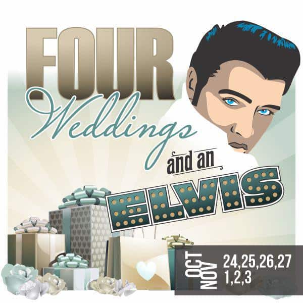 Poster-Richey-Suncoast-Theatre-2019-Four-Weddings-And-An-Elvis